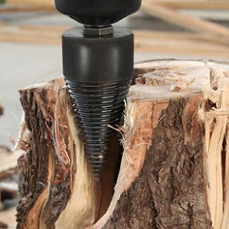 Tragbarer Holzspaltbohrer – Effizientes Werkzeug zum mühelosen Spalten von Holz