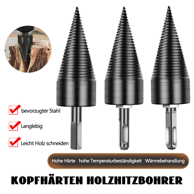 Tragbarer Holzspaltbohrer – Effizientes Werkzeug zum mühelosen Spalten von Holz